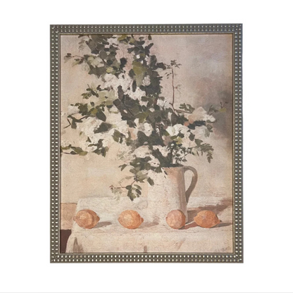 Vintage Framed Flowers