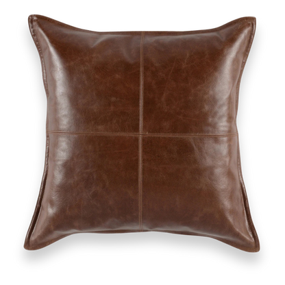 SLD Leather Pillow Cover