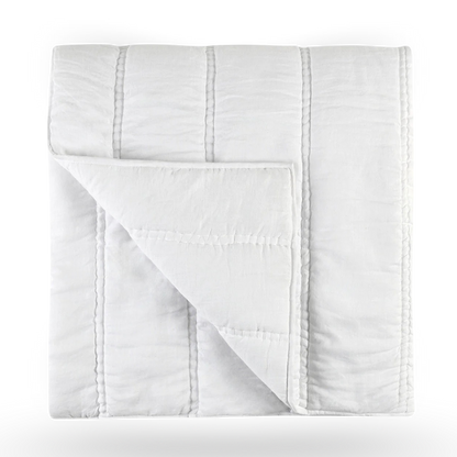 Rowen Quilt Collection in Ivory