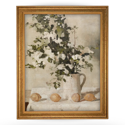 Vintage Framed Flowers