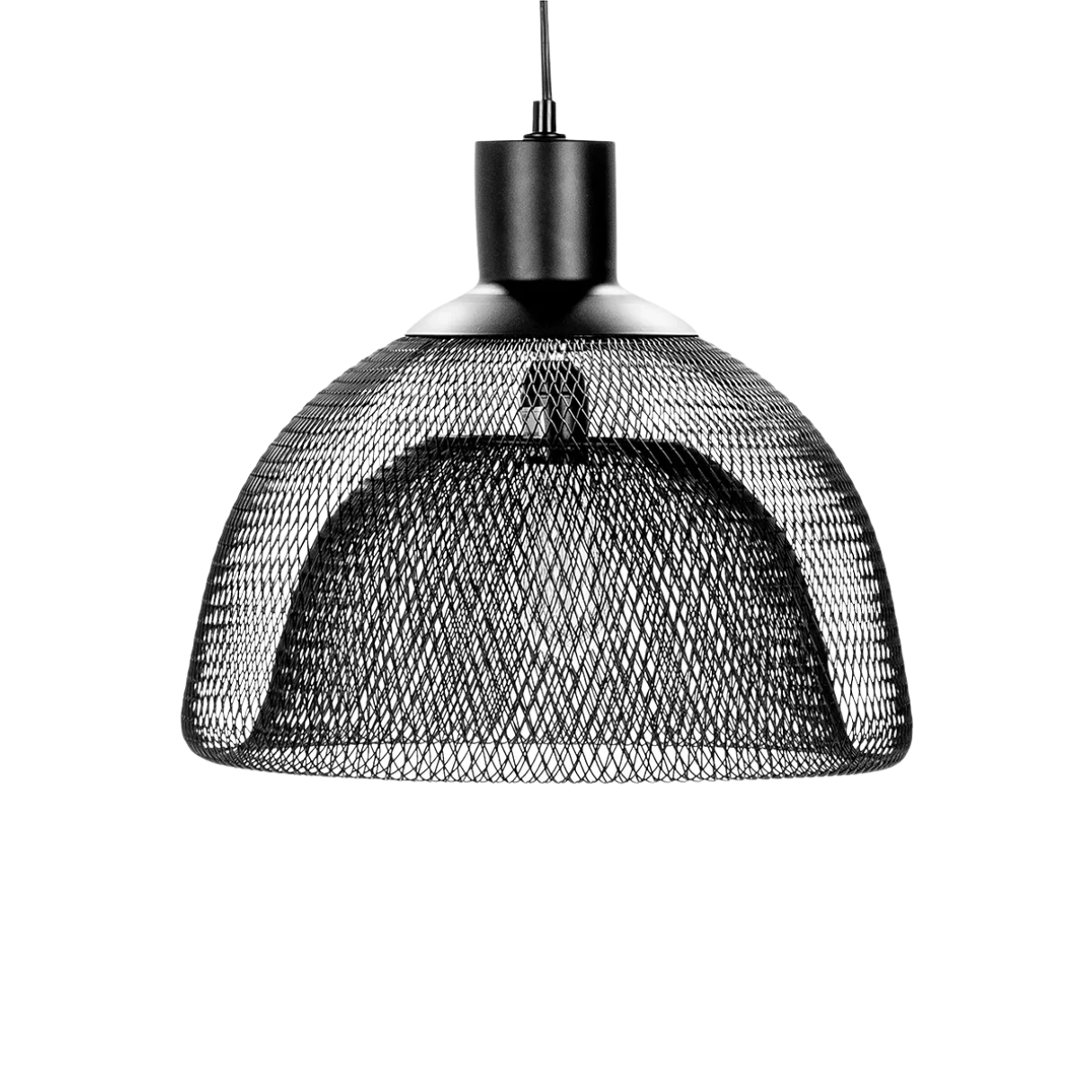 Nova Iron Round Pendant