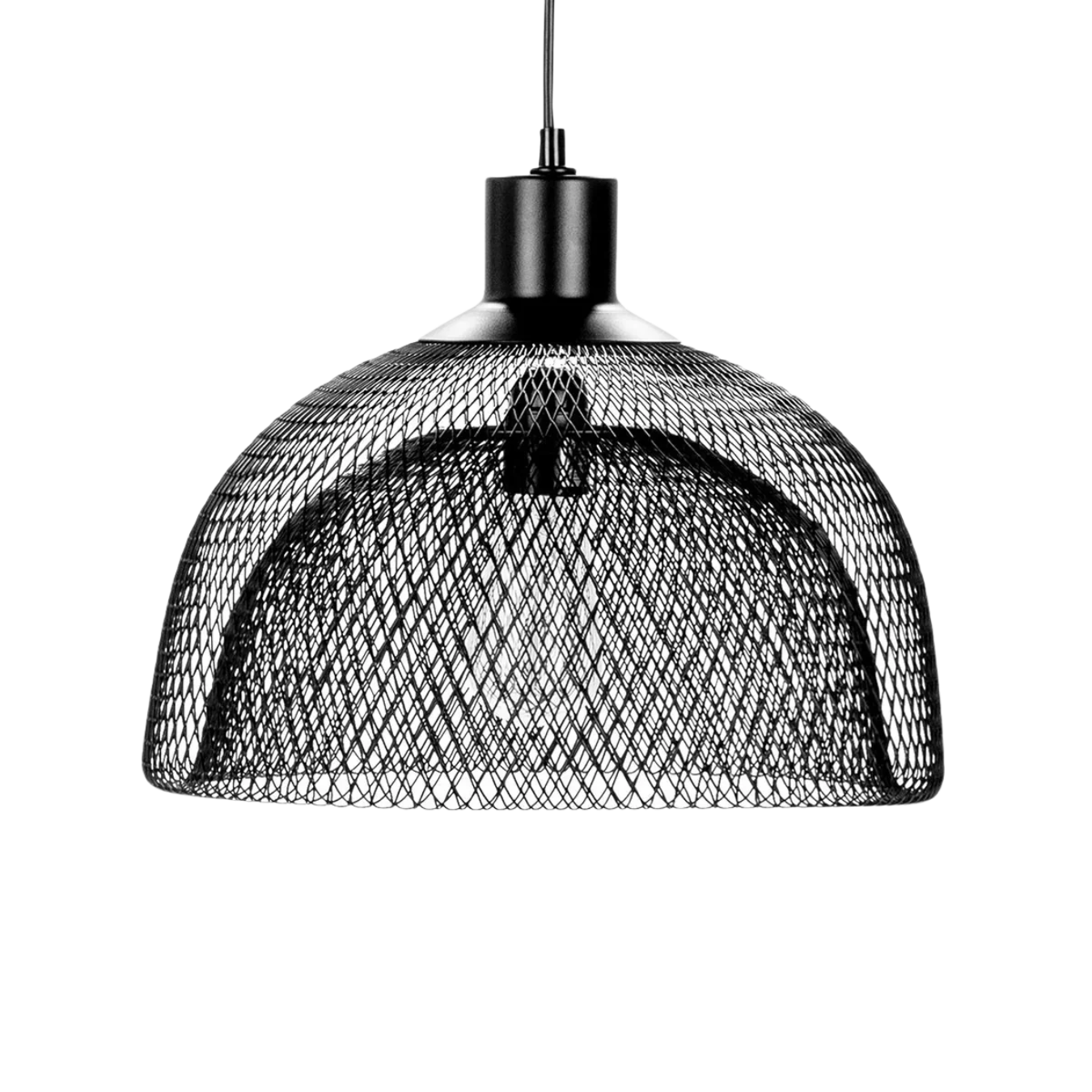 Nova Iron Round Pendant