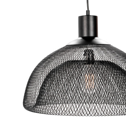 Nova Iron Round Pendant
