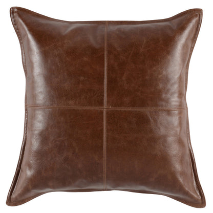 SLD Leather Pillow Cover