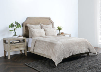 Bari Quilt Collection in Pebble