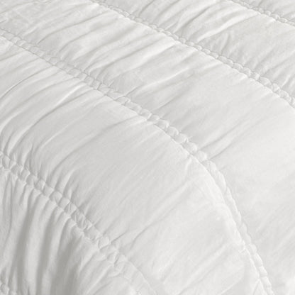 Rowen Quilt Collection in Ivory