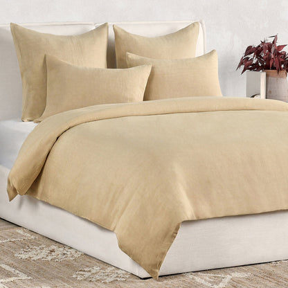 Paloma Duvet Collection in Ochre