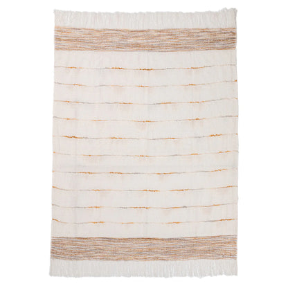 TC Albedo Ivory/Rust Throw 50x70
