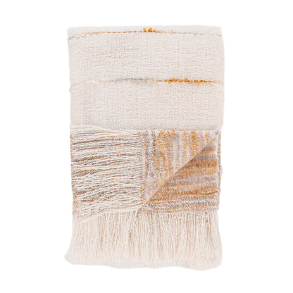 TC Albedo Ivory/Rust Throw 50x70