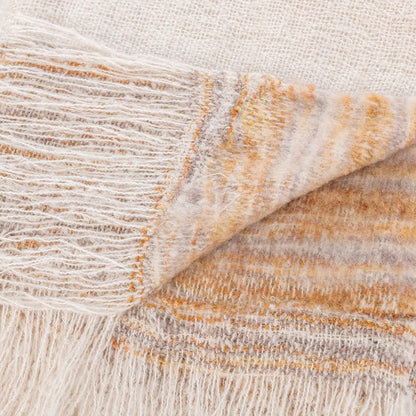 TC Albedo Ivory/Rust Throw 50x70