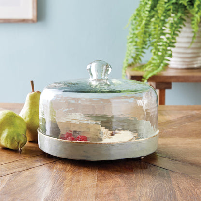 Kammie Tray with Cloche